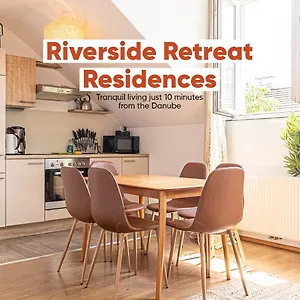 Apartament Charming 1br And 1lr Modern Design Donaustadt